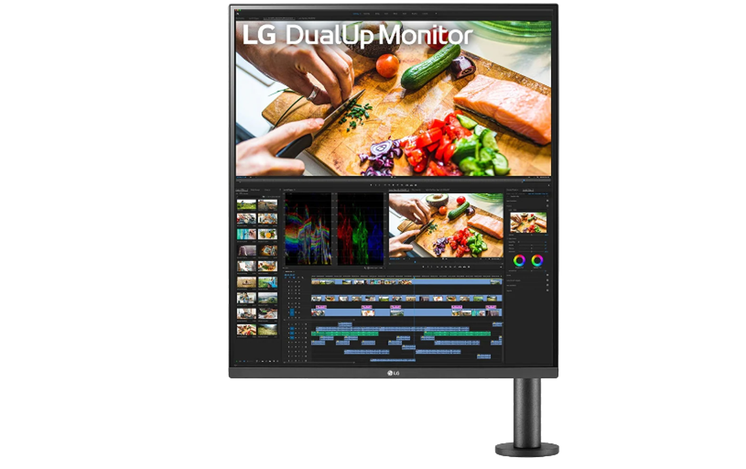 LG 27.6-inch 16:18 DualUp Monitor with Ergo Stand and USB Type-C™